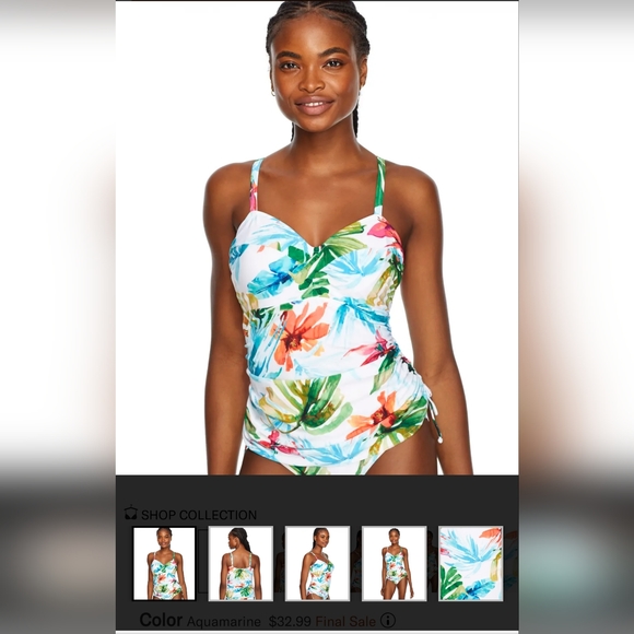 FANTASIE Kiawah Island Twist Underwire Tankini - Picture 6 of 6